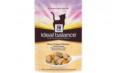 Hill's Ideal Balance Feline Adult пауч для кошек от 1 года до 7 лет Курица/Овощи (Хиллс). Вес: 85 г