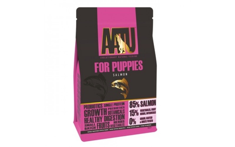 AATU Корм для щенков Лосось 85/15 (PUPPY SALMON). Вес: 1,5 кг