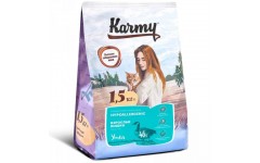 KARMY сухой корм Гипоаллергенный для кошек, склонных к пищевой аллергии Утка. Вес: 400 г