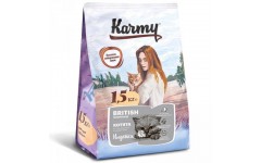 KARMY сухой корм Киттен Британская короткошерстная для котят, беременных и кормящих кошек Индейка. Вес: 1,5 кг