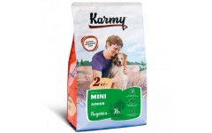 KARMY сухой корм Мини Юниор для щенков мелких пород Индейка. Вес: 15 кг