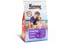 KARMY сухой корм Стартер для щенков, беременных и кормящих сук Индейка. Вес: 15 кг