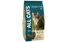 ALL CATS сухой корм для кошек. Вес: 2,4 кг