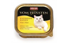 Animonda Консервы для кастрированных кошек с индейкой и сыром (Vom Feinsten Castrated cat). Вес: 100 г