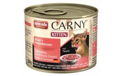 Animonda Консервы для котят с говядиной и сердцем индейки (Carny Kitten). Вес: 200 г