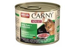 Animonda Консервы для кошек с говядиной, индейкой и кроликом (CARNY Adult). Вес: 400 г