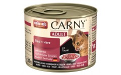Animonda Консервы для кошек с говядиной и сердцем (Carny Adult). Вес: 200 г