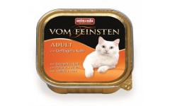 Animonda Консервы для кошек с домашней птицей и телятиной (Vom Feinsten Classic). Вес: 100 г