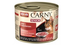 Animonda Консервы для кошек старше 7 лет с говядиной, курицей и сыром (Carny Senior). Вес: 200 г