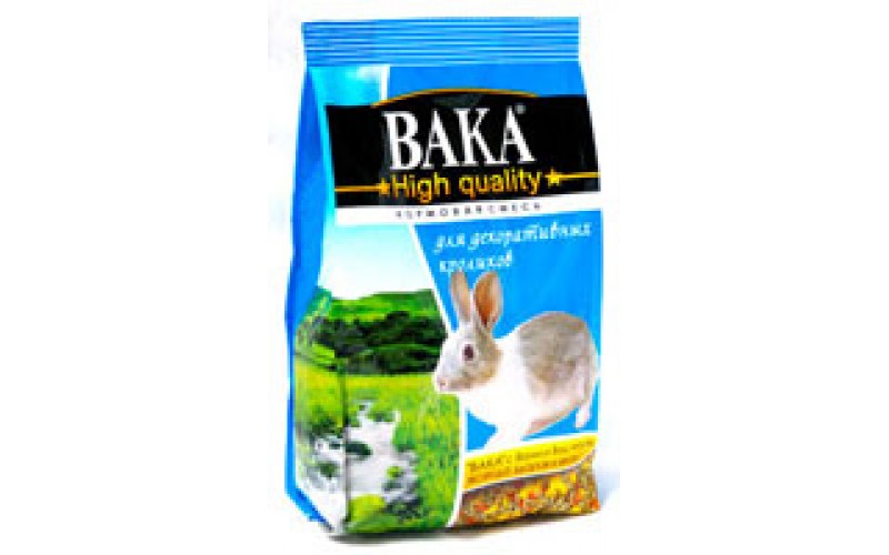 Вака High Quality Корм для декоративных кроликов. Вес: 500 г