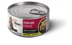 1ST CHOICE Консервы для кошек Курица с Сардиной (Фест Чойс Sterilized). Вес: 85 г